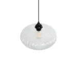 GLOBOSTAR® PERA 206-0009 Μοντέρνο Κρεμαστό Φωτιστικό Οροφής με Ντουί 1 x E27 AC 220-240V IP20 - Διάφανο - Μ30 x Π30 x Υ22cm - Image 6