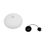 GLOBOSTAR® PERA 206-0011 Μοντέρνο Κρεμαστό Φωτιστικό Οροφής με Ντουί 1 x E27 AC 220-240V IP20 - Λευκό - Μ30 x Π30 x Υ22cm - Image 10