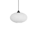 GLOBOSTAR® PERA 206-0011 Μοντέρνο Κρεμαστό Φωτιστικό Οροφής με Ντουί 1 x E27 AC 220-240V IP20 - Λευκό - Μ30 x Π30 x Υ22cm - Image 4