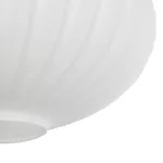 GLOBOSTAR® PERA 206-0011 Μοντέρνο Κρεμαστό Φωτιστικό Οροφής με Ντουί 1 x E27 AC 220-240V IP20 - Λευκό - Μ30 x Π30 x Υ22cm - Image 7