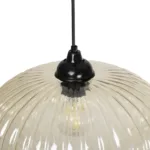 GLOBOSTAR® PERA 206-0012 Μοντέρνο Κρεμαστό Φωτιστικό Οροφής με Ντουί 1 x E27 AC 220-240V IP20 - Mελί - Μ30 x Π30 x Υ22cm - Image 8