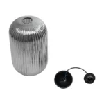 GLOBOSTAR® MELONI 206-0018 Μοντέρνο Κρεμαστό Φωτιστικό Οροφής με Ντουί 1 x E27 AC 220-240V IP20 - Mελί - Μ20 x Π20 x Υ38cm - Image 10