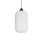 GLOBOSTAR® MELONI 206-0019 Μοντέρνο Κρεμαστό Φωτιστικό Οροφής με Ντουί 1 x E27 AC 220-240V IP20 - Λευκό - Μ20 x Π20 x Υ38cm - Image 4