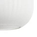 GLOBOSTAR® MELONI 206-0019 Μοντέρνο Κρεμαστό Φωτιστικό Οροφής με Ντουί 1 x E27 AC 220-240V IP20 - Λευκό - Μ20 x Π20 x Υ38cm - Image 7