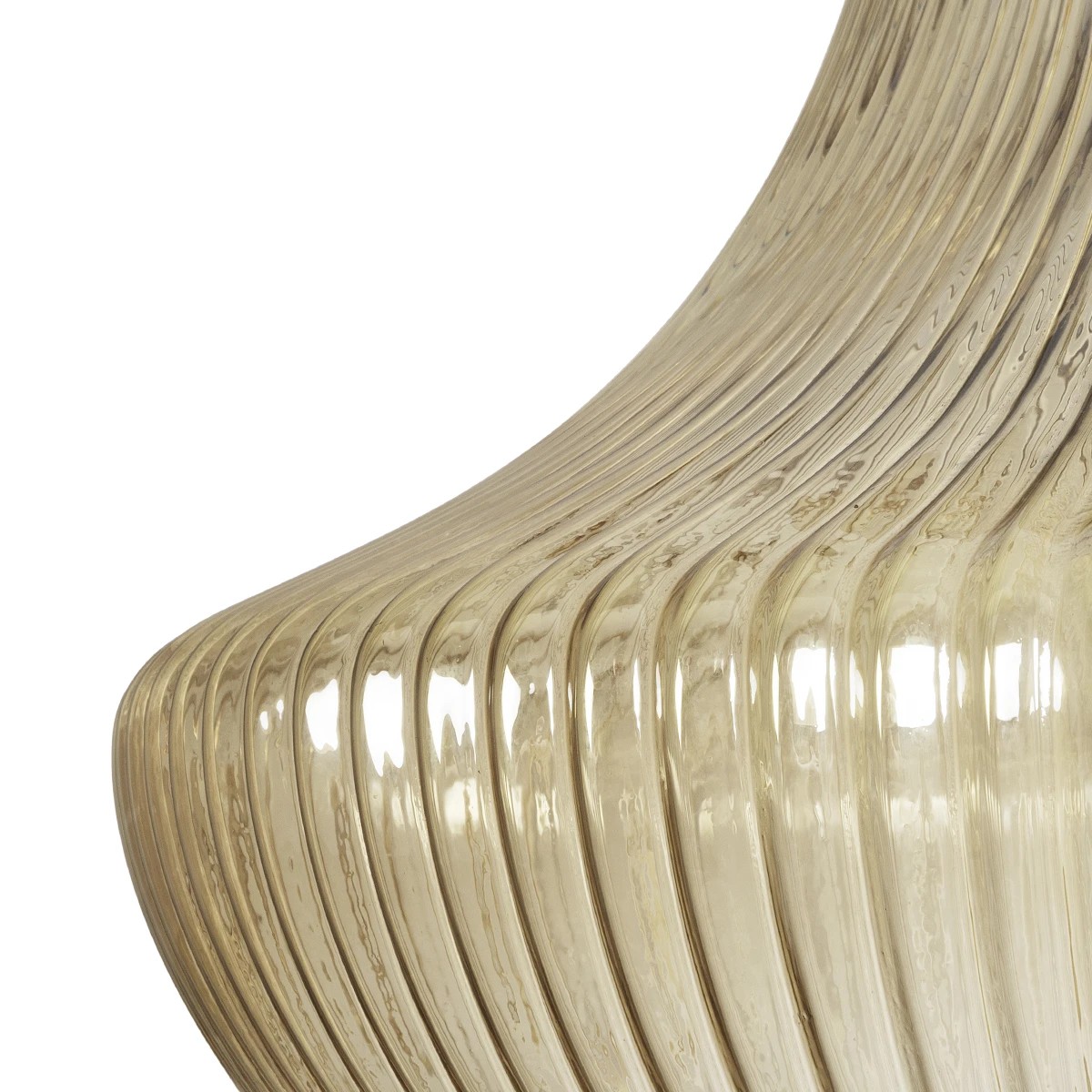 GLOBOSTAR® VERRE 206-0022 Μοντέρνο Κρεμαστό Φωτιστικό Οροφής με Ντουί 1 x E27 AC 220-240V IP20 - Mελί - Μ38 x Π38 x Υ34cm - Image 8