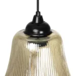 GLOBOSTAR® VERRE 206-0022 Μοντέρνο Κρεμαστό Φωτιστικό Οροφής με Ντουί 1 x E27 AC 220-240V IP20 - Mελί - Μ38 x Π38 x Υ34cm - Image 9