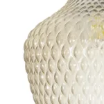 GLOBOSTAR® SKLO 206-0025 Μοντέρνο Κρεμαστό Φωτιστικό Οροφής με Ντουί 1 x E27 AC 220-240V IP20 - Mελί - Μ22 x Π22 x Υ31cm - Image 8