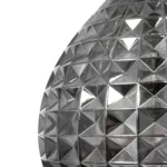 GLOBOSTAR® BASTIK 206-0026 Μοντέρνο Κρεμαστό Φωτιστικό Οροφής με Ντουί 1 x E27 AC 220-240V IP20 - Μαύρο Φιμέ - Μ22 x Π22 x Υ26cm - Image 8