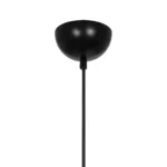 GLOBOSTAR® CORTE 206-0028 Μοντέρνο Κρεμαστό Φωτιστικό Οροφής με Ντουί 1 x E27 AC 220-240V IP20 - Μαύρο Φιμέ - Μ25 x Π25 x Υ30cm - Image 10