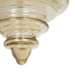 GLOBOSTAR® CORTE 206-0029 Μοντέρνο Κρεμαστό Φωτιστικό Οροφής με Ντουί 1 x E27 AC 220-240V IP20 - Mελί - Μ25 x Π25 x Υ30cm - Image 7