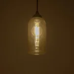 GLOBOSTAR® TUBE 206-0031 Μοντέρνο Κρεμαστό Φωτιστικό Οροφής με Ντουί 1 x E27 AC 220-240V IP20 - Mελί - Μ10 x Π10 x Υ24cm - Image 2