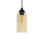 GLOBOSTAR® TUBE 206-0031 Μοντέρνο Κρεμαστό Φωτιστικό Οροφής με Ντουί 1 x E27 AC 220-240V IP20 - Mελί - Μ10 x Π10 x Υ24cm - Image 4