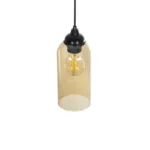 GLOBOSTAR® TUBE 206-0031 Μοντέρνο Κρεμαστό Φωτιστικό Οροφής με Ντουί 1 x E27 AC 220-240V IP20 - Mελί - Μ10 x Π10 x Υ24cm - Image 5