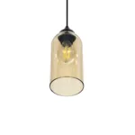 GLOBOSTAR® TUBE 206-0031 Μοντέρνο Κρεμαστό Φωτιστικό Οροφής με Ντουί 1 x E27 AC 220-240V IP20 - Mελί - Μ10 x Π10 x Υ24cm - Image 6