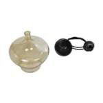 GLOBOSTAR® OVOCE 206-0033 Μοντέρνο Κρεμαστό Φωτιστικό Οροφής με Ντουί 1 x E27 AC 220-240V IP20 - Mελί - Μ20 x Π20 x Υ22cm - Image 11