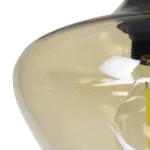 GLOBOSTAR® OVOCE 206-0033 Μοντέρνο Κρεμαστό Φωτιστικό Οροφής με Ντουί 1 x E27 AC 220-240V IP20 - Mελί - Μ20 x Π20 x Υ22cm - Image 8