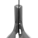 GLOBOSTAR® ΤΟΝΕ 206-0034 Μοντέρνο Κρεμαστό Φωτιστικό Οροφής με Ντουί 1 x E27 AC 220-240V IP20 - Μαύρο Φιμέ - Μ20 x Π20 x Υ36cm - Image 9