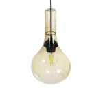 GLOBOSTAR® ΤΟΝΕ 206-0035 Μοντέρνο Κρεμαστό Φωτιστικό Οροφής με Ντουί 1 x E27 AC 220-240V IP20 - Mελί - Μ20 x Π20 x Υ36cm - Image 6