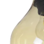 GLOBOSTAR® ΤΟΝΕ 206-0035 Μοντέρνο Κρεμαστό Φωτιστικό Οροφής με Ντουί 1 x E27 AC 220-240V IP20 - Mελί - Μ20 x Π20 x Υ36cm - Image 8
