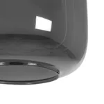 GLOBOSTAR® PIAGE 206-0036 Μοντέρνο Κρεμαστό Φωτιστικό Οροφής με Ντουί 1 x E27 AC 220-240V IP20 - Μαύρο Φιμέ - Μ18 x Π18 x Υ31cm - Image 7
