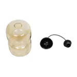 GLOBOSTAR® PIAGE 206-0037 Μοντέρνο Κρεμαστό Φωτιστικό Οροφής με Ντουί 1 x E27 AC 220-240V IP20 - Mελί - Μ17 x Π17 x Υ25cm - Image 11
