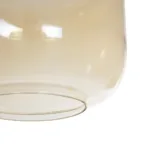 GLOBOSTAR® PIAGE 206-0037 Μοντέρνο Κρεμαστό Φωτιστικό Οροφής με Ντουί 1 x E27 AC 220-240V IP20 - Mελί - Μ17 x Π17 x Υ25cm - Image 7