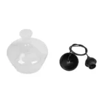 GLOBOSTAR® BOHEMIA 206-0039 Μοντέρνο Κρεμαστό Φωτιστικό Οροφής με Ντουί 1 x E27 AC 220-240V IP20 - Διάφανο - Μ22 x Π22 x Υ22cm - Image 10