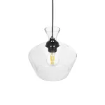GLOBOSTAR® BOHEMIA 206-0039 Μοντέρνο Κρεμαστό Φωτιστικό Οροφής με Ντουί 1 x E27 AC 220-240V IP20 - Διάφανο - Μ22 x Π22 x Υ22cm - Image 6