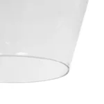 GLOBOSTAR® BOHEMIA 206-0040 Μοντέρνο Κρεμαστό Φωτιστικό Οροφής με Ντουί 1 x E27 AC 220-240V IP20 - Διάφανο - Μ20 x Π20 x Υ32cm - Image 7