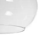 GLOBOSTAR® BALU 206-0043 Μοντέρνο Κρεμαστό Φωτιστικό Οροφής με Ντουί 1 x E27 AC 220-240V IP20 - Διάφανο - Μ20 x Π20 x Υ42cm - Image 7