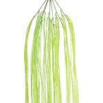 GloboStar® Artificial Garden HANGING GRASS 20813 Τεχνητό Διακοσμητικό Κρεμαστό Φυτό Grass Μ18 x Π4 x Υ81cm - Image 2