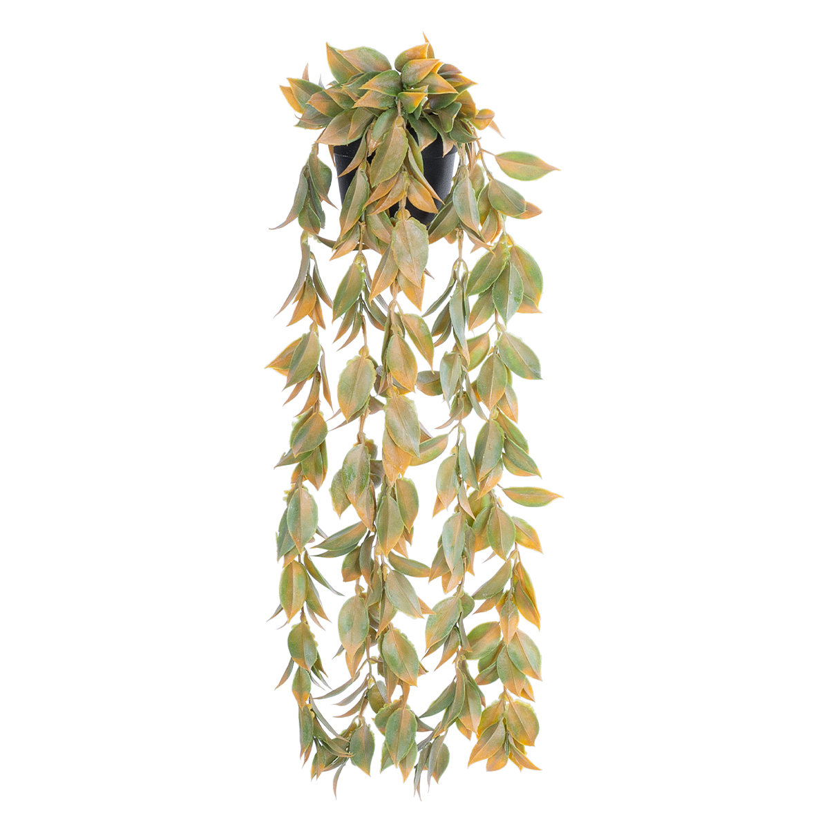 GloboStar® Artificial Garden HANGING POMELO LEAF 20871 - Τεχνητό Κρεμαστό Διακοσμητικό Φυτό Φύλλο Πομέλο Φ17 x Y50cm