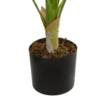 GloboStar® Artificial Garden DIEFFENBACHIA 20941 Τεχνητό Διακοσμητικό Φυτό Πράσινη & Μπεζ Διφενμπάχια Μ80 x Π80 x Υ90cm - Image 3