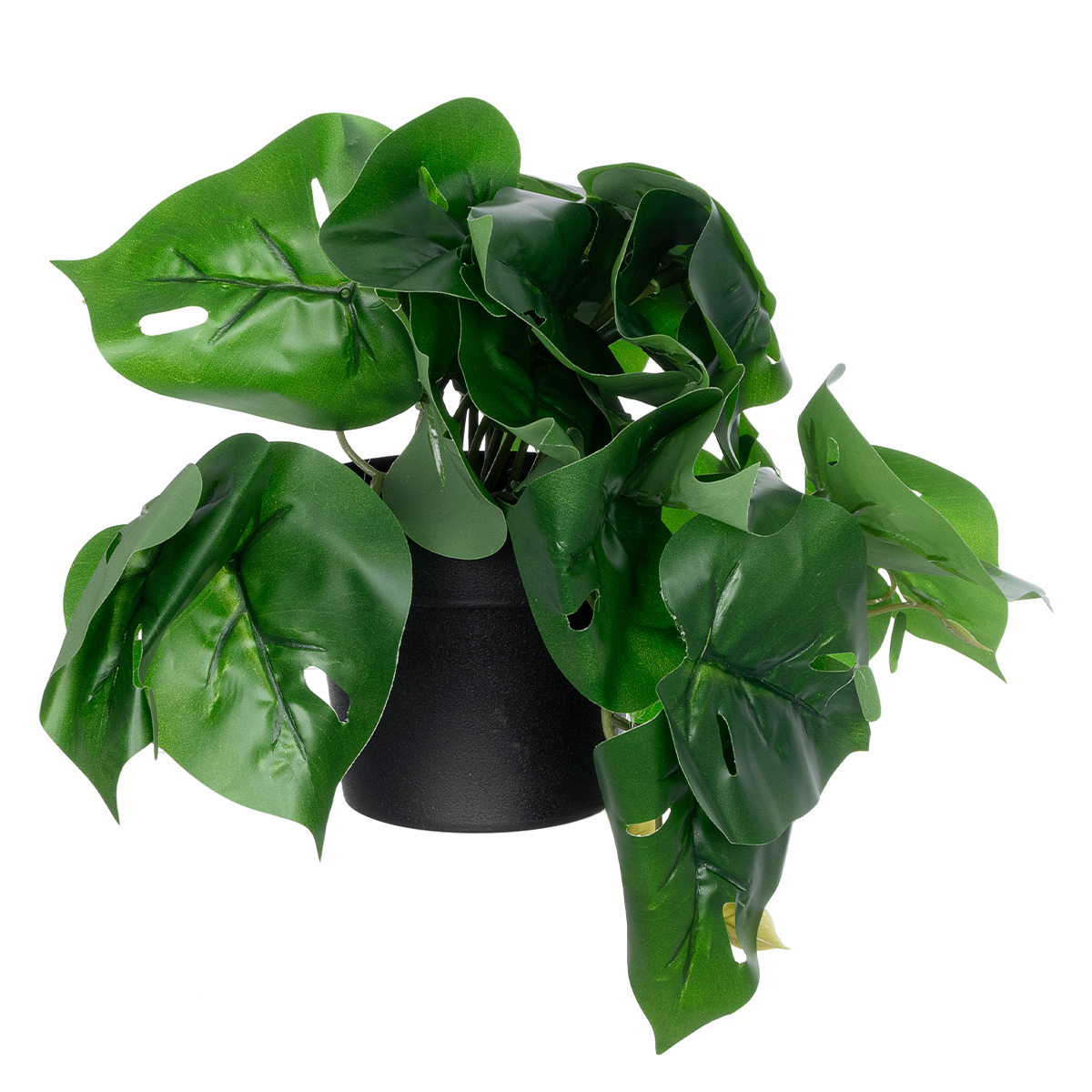 GloboStar® Artificial Garden MONSTERA PLANT 20945 - Διακοσμητικό Φυτό Μονστέρα Φ40 x Υ33cm