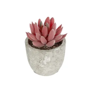 GloboStar® Artificial Garden SUCCULENT SEDEVERIA 21020 Τεχνητό Διακοσμητικό Φυτό Σεδεβέρια Μ6.5 x Π6.5 x Υ9cm