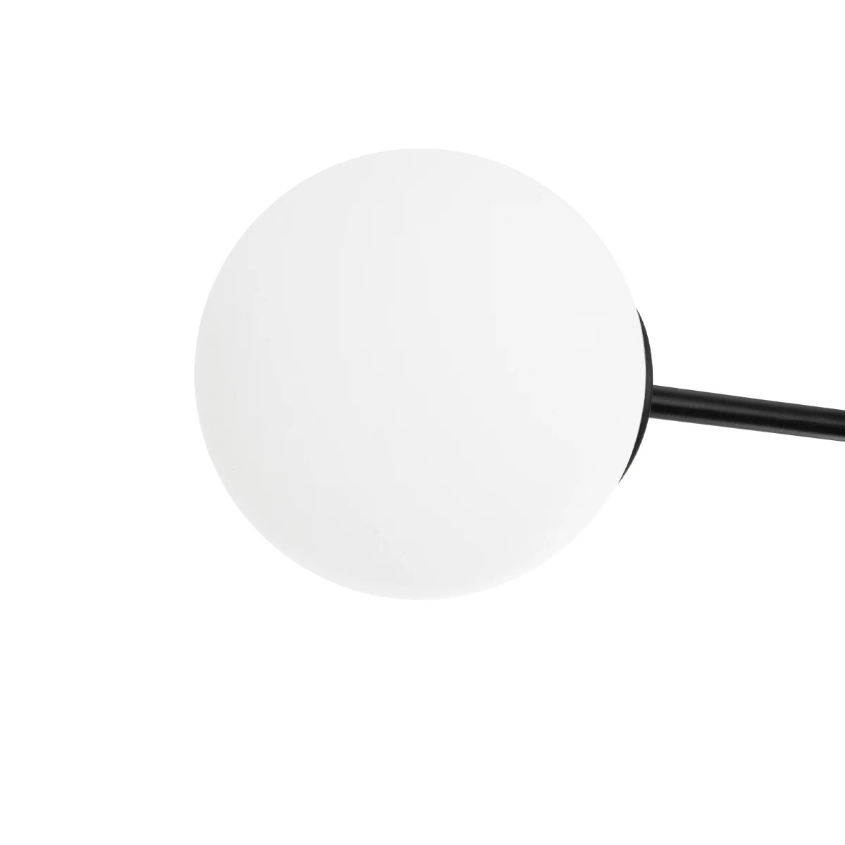 GLOBOSTAR® GLOBUS 201-0118 Μοντέρνο Φωτιστικό Οροφής με Ντουί 2 x E27 AC 220-240V IP20 - Μαύρο & Λευκό - Μ65 x Π15 x Υ23cm - Image 6