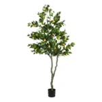 GloboStar® Artificial Garden LEMON TREE 21106 Τεχνητό Διακοσμητικό Δέντρο Λεμονιά Υ200cm