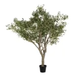 GloboStar® Artificial Garden OLIVE TREE 21112 Τεχνητό Διακοσμητικό Δέντρο Ελιά Υ220cm