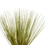 GloboStar® Artificial Garden YELLOW GREEN GRASS BOUQUET 21158 Τεχνητό Διακοσμητικό Μπουκέτο Grass Κίτρινο Πράσινο Y45cm - Image 2