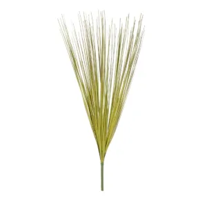 GloboStar® Artificial Garden GREEN GRASS BOUQUET 21164 Τεχνητό Διακοσμητικό Μπουκέτο Grass Πράσινο Y90cm