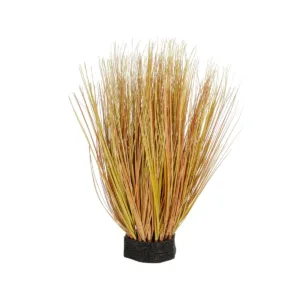 GloboStar® Artificial Garden GRASS BUSH 21171 Τεχνητό Διακοσμητικό Φυτό Θάμνος Γρασίδι Μ30 x Π20 x Υ65cm