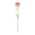 GloboStar® Artificial Garden PING CARNATION BRANCH 21209 Τεχνητό Διακοσμητικό Κλαδί Γαρίφαλο Ρόζ Y60cm