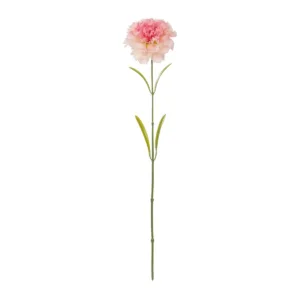 GloboStar® Artificial Garden PING CARNATION BRANCH 21209 Τεχνητό Διακοσμητικό Κλαδί Γαρίφαλο Ρόζ Y60cm