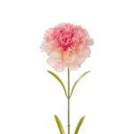 GloboStar® Artificial Garden PING CARNATION BRANCH 21209 Τεχνητό Διακοσμητικό Κλαδί Γαρίφαλο Ρόζ Y60cm - Image 2
