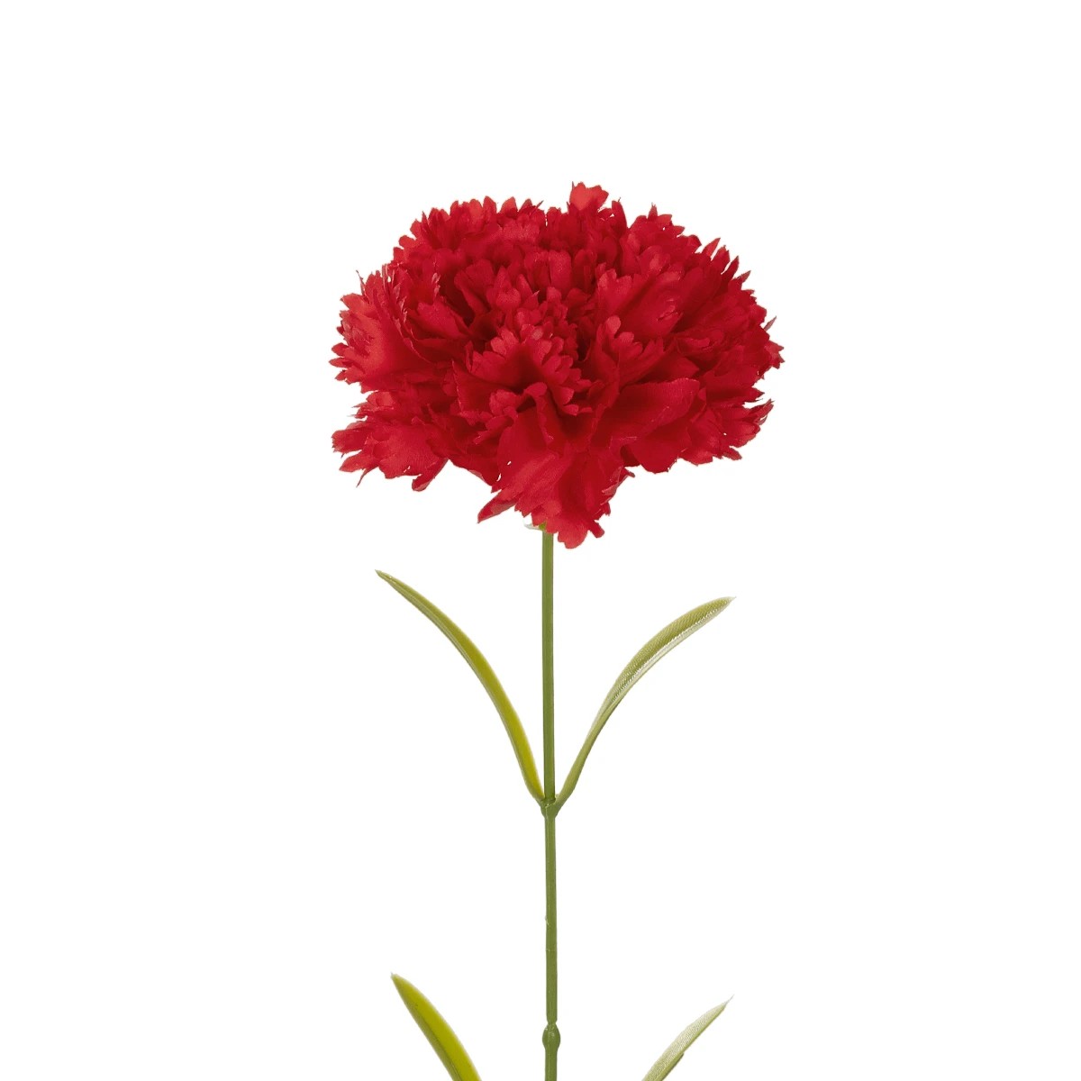 GloboStar® Artificial Garden Red CARNATION BRANCH 21210 Τεχνητό Διακοσμητικό Κλαδί Γαρίφαλο Κόκκινο Y60cm - Image 2