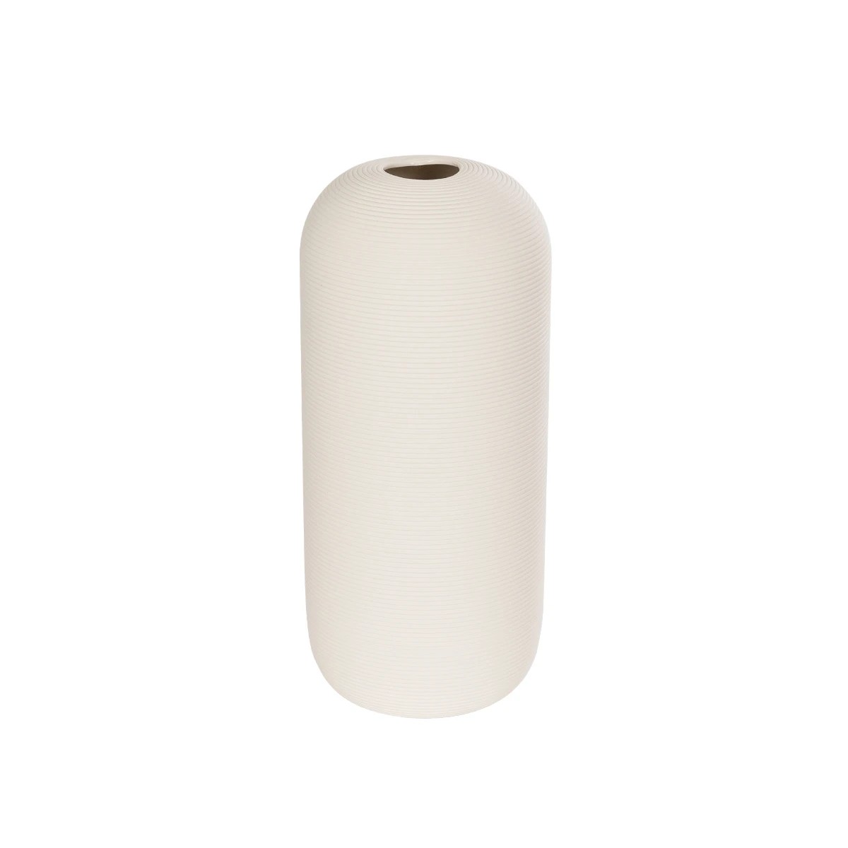 GloboStar® Artificial Garden BLANCO 21247 Διακοσμητική Κεραμική Γλάστρα Γκρι Π18 x Μ18 x Υ16 cm