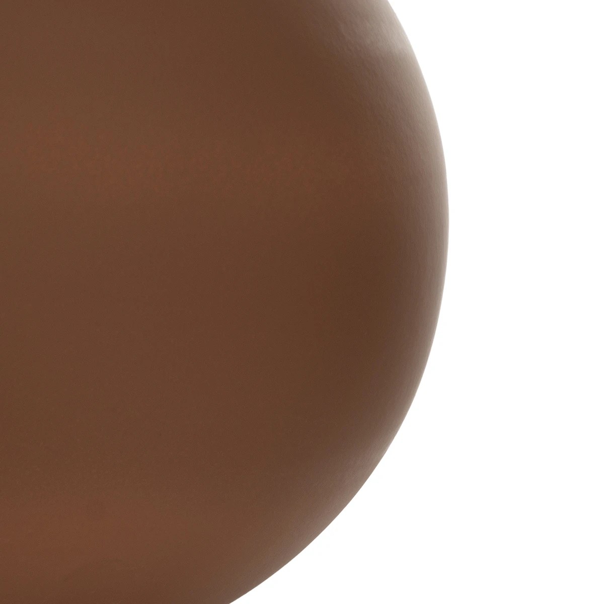 GloboStar® Artificial Garden SANUR 21261 Διακοσμητικό Κεραμικό Βάζo Καφέ Π22 x Μ22 x Υ20cm - Image 5