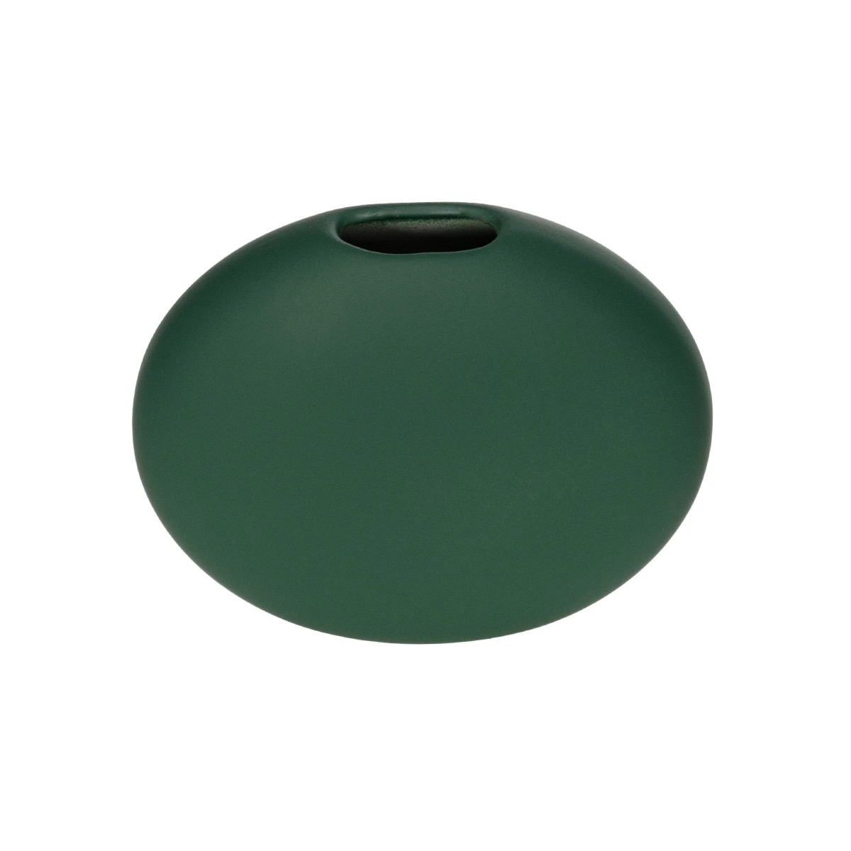 GloboStar® Artificial Garden MENORCA 21292 Διακοσμητικό Κεραμικό Βάζo Green Π15 x Μ15 x Υ14cm - Image 2