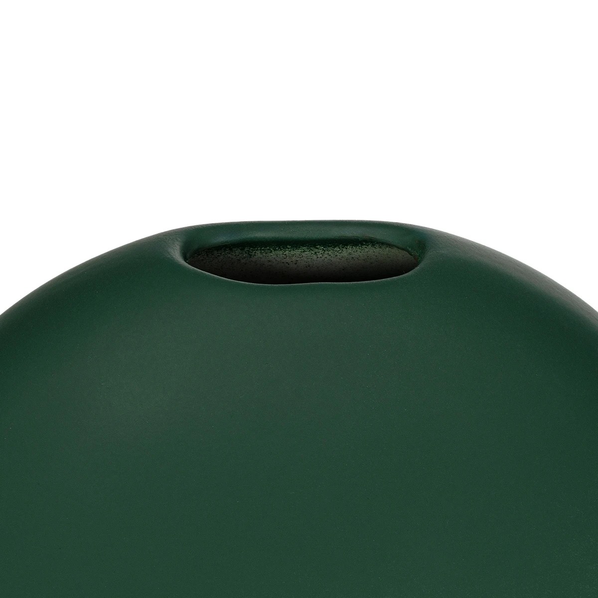 GloboStar® Artificial Garden MENORCA 21292 Διακοσμητικό Κεραμικό Βάζo Green Π15 x Μ15 x Υ14cm - Image 4