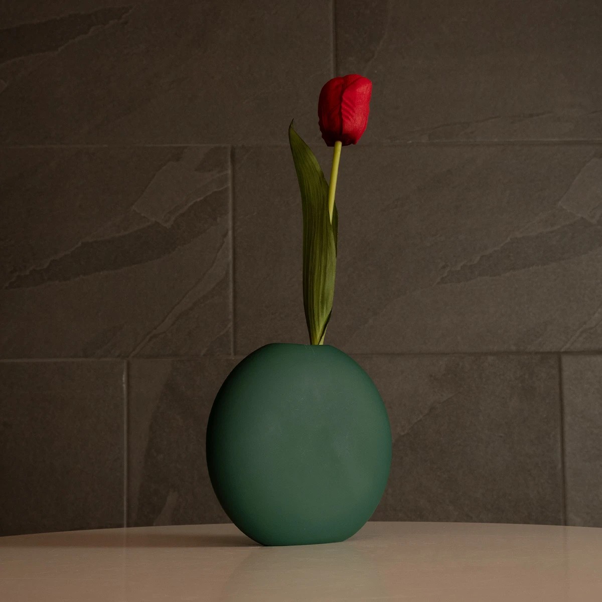 GloboStar® Artificial Garden MENORCA 21292 Διακοσμητικό Κεραμικό Βάζo Green Π15 x Μ15 x Υ14cm - Image 6